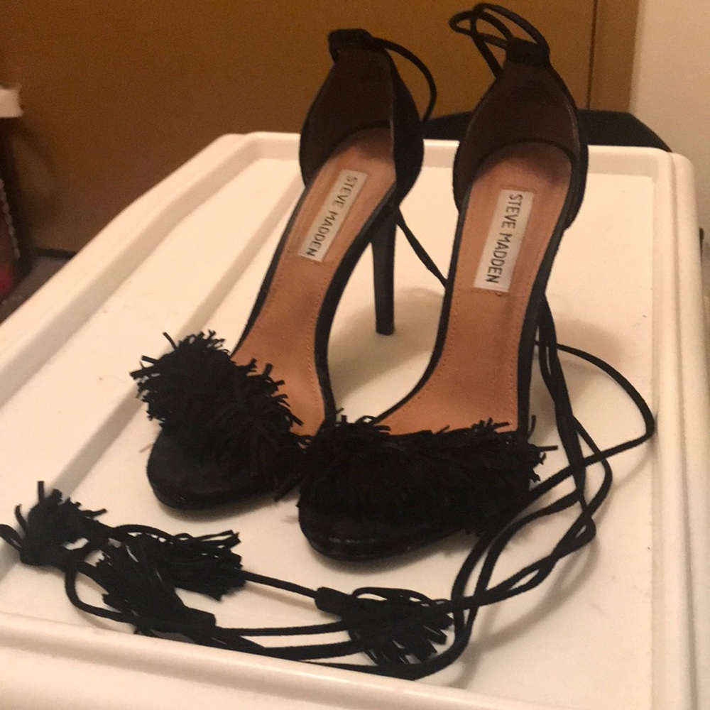 COPY - Black strappy heels